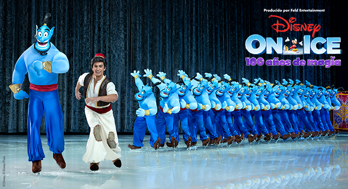 Aladdin en Disney sobre hielo